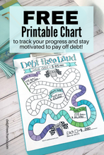 Debt Free Land Tracking Chart