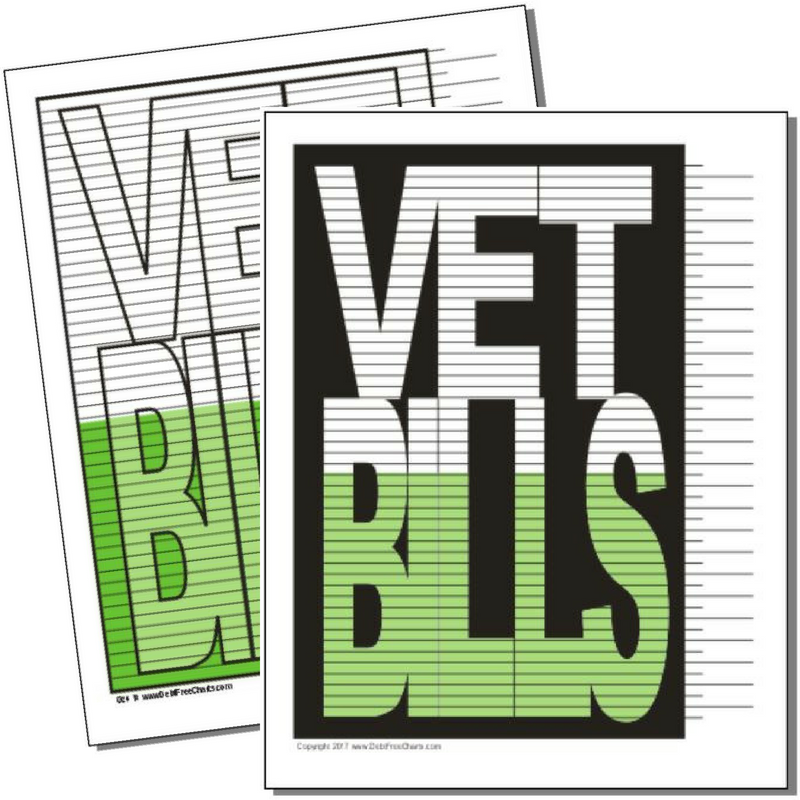 vet-bills-payoff-chart-debt-free-charts