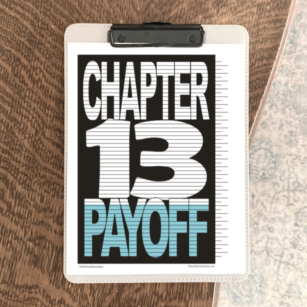 Chapter 13 Payments Tracking Chart