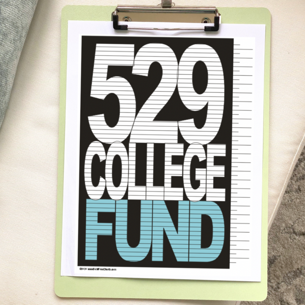 529 College Fund Tracking Chart