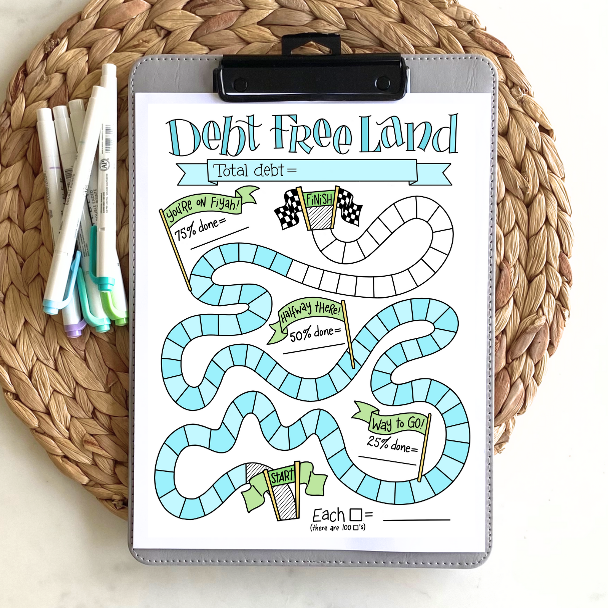 Debt Free Land Tracking Chart – Debt Free Charts debt-free-land-tracking-chart-debt-free-charts