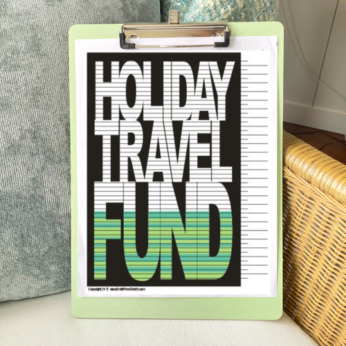 Holiday Travel Tracking Chart