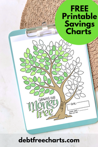 Money Tree Tracking Chart