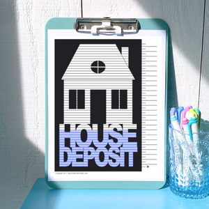 House Deposit Tracking Chart