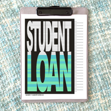 Student Loan Tracking Chart