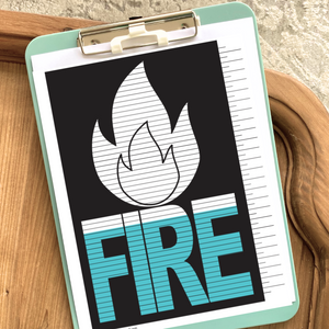 FIRE - Financially Independent Retire Early Tracking Chart