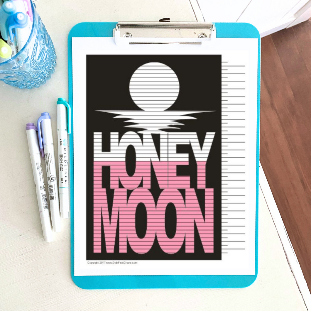 Honeymoon Tracking Chart