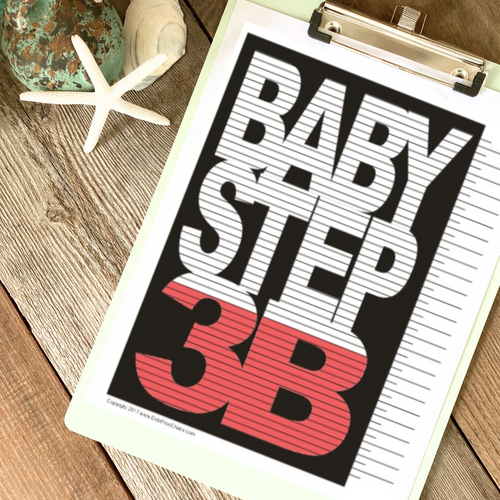 Baby Step 3B Tracking Chart