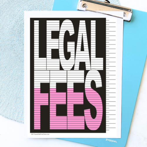 Legal Fees Tracking Chart