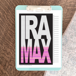 IRA Max Tracking Chart