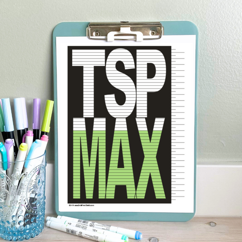 TSP Max Tracking Chart