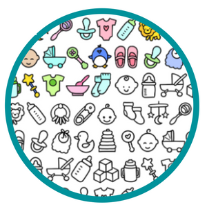 100 Baby Doodles Tracking Chart