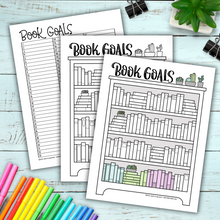 Book Goals - Reading Tracker Set