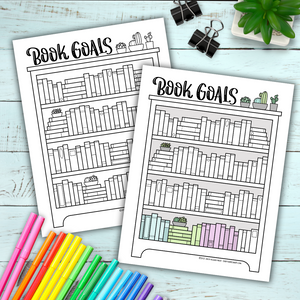 Book Goals - Reading Tracker Set