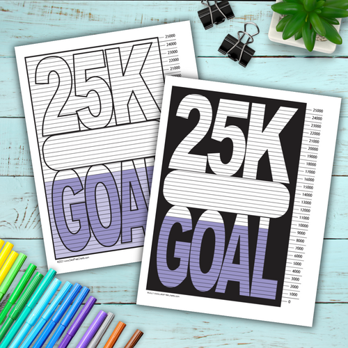 25k Goal Savings Tracker