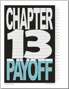 Chapter 13 Payments Tracking Chart