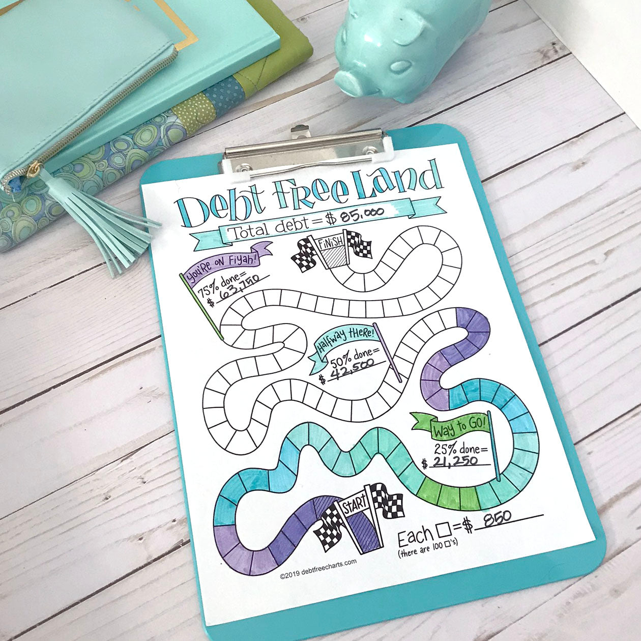 Debt Free Land Tracking Chart β Debt Free Charts debt-free-land-tracking-chart-debt-free-charts