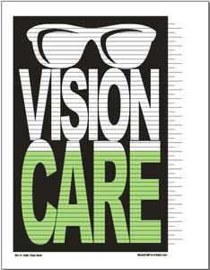 Vision Care Tracking Chart