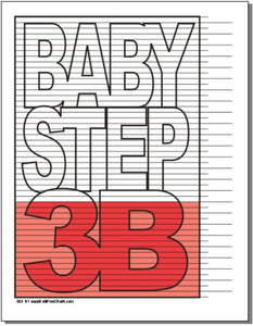 Baby Step 3B Tracking Chart
