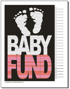Baby Fund Tracking Chart