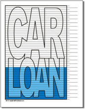 Car Loan Tracking Chart