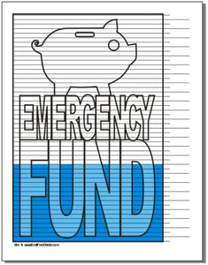 Emergency Fund Tracking Chart
