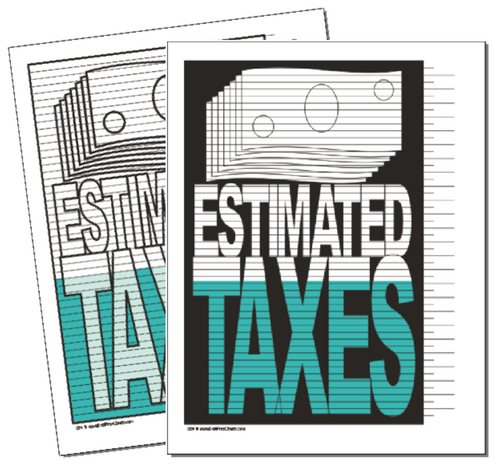 Estimated Taxes Tracking Chart