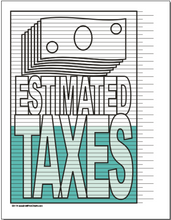 Estimated Taxes Tracking Chart