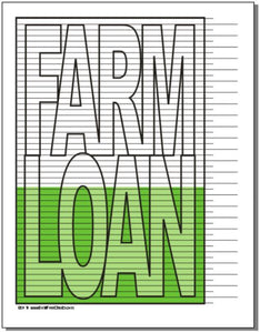 Farm Loan Tracking Chart