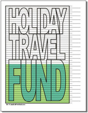 Holiday Travel Tracking Chart