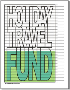 Holiday Travel Tracking Chart