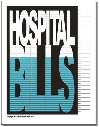 Hospital Bills Tracking Chart