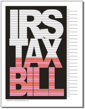 IRS Tax Bill Tracking Chart