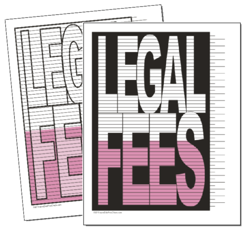 Legal Fees Tracking Chart