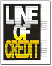 Line of Credit Tracking Chart