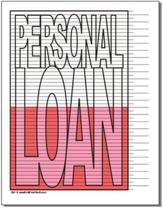 Personal Loan Tracking Chart