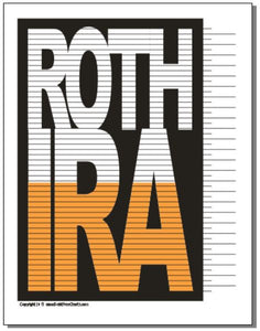 Roth IRA Tracking Chart