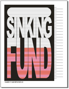 Sinking Fund Tracking Chart