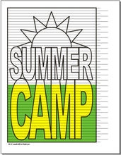 Summer Camp Tracking Chart