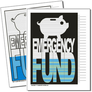 Emergency Fund Tracking Chart