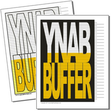 YNAB Buffer Tracking Chart