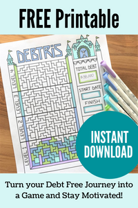 Debtris Tracking Chart – Debt Free Charts