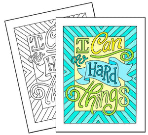 Money Quotes Coloring Pack