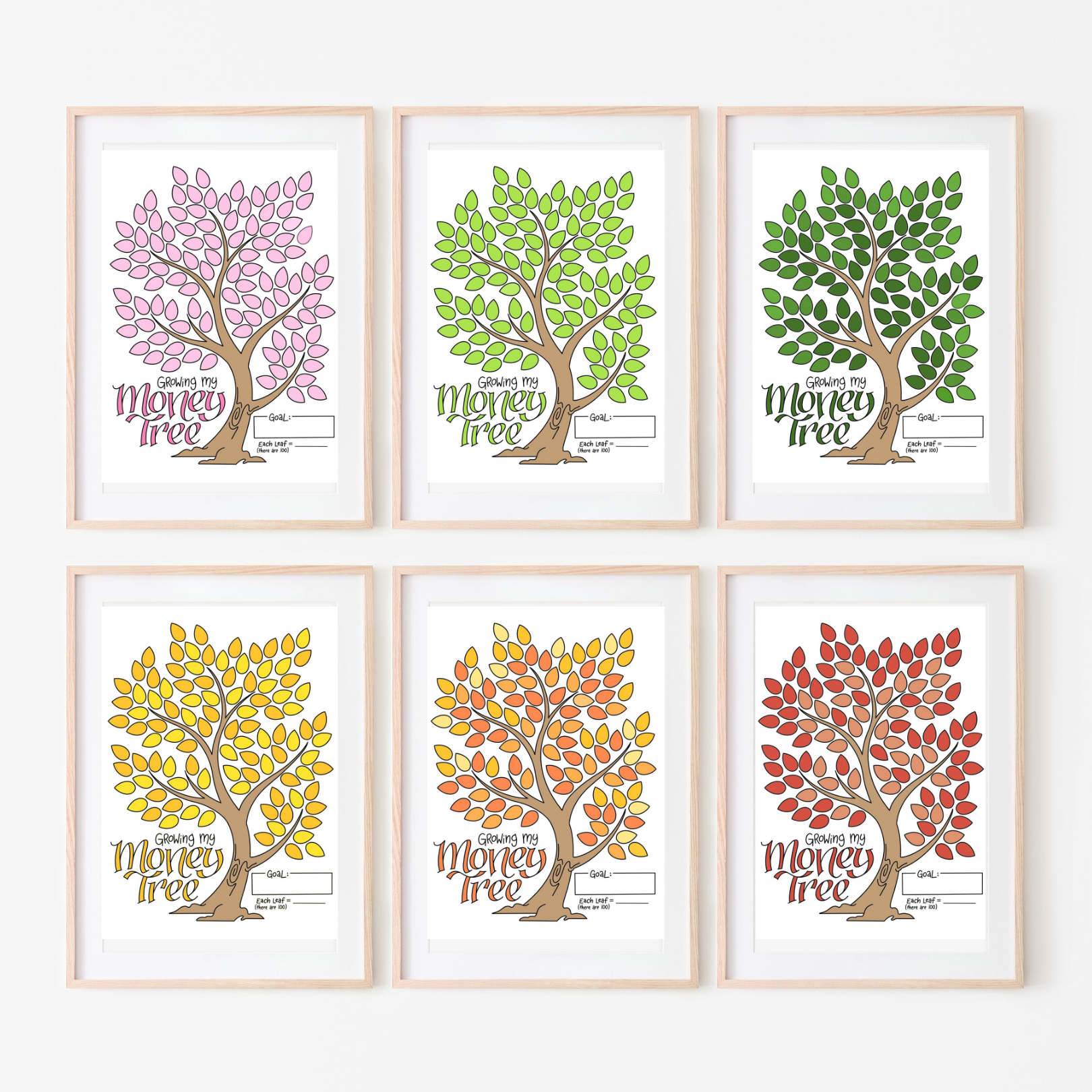 money family tree Money Tree Tracking Chart – Debt Free Charts