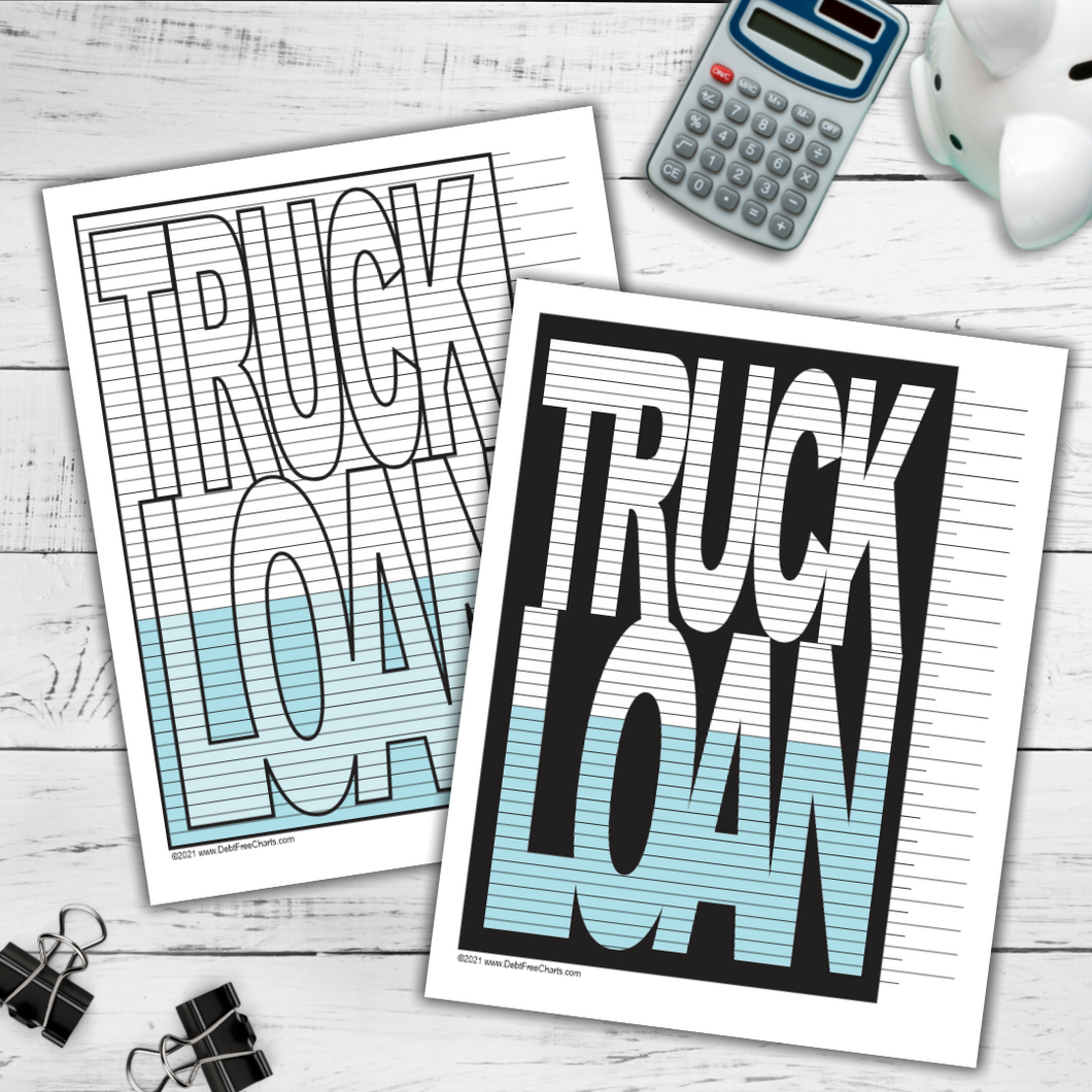 Truck Loan Tracking Chart