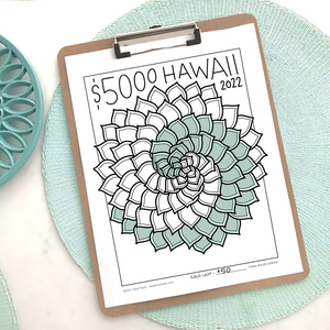succulent mood tracker Succulents Goal Tracking Set – Debt Free Charts